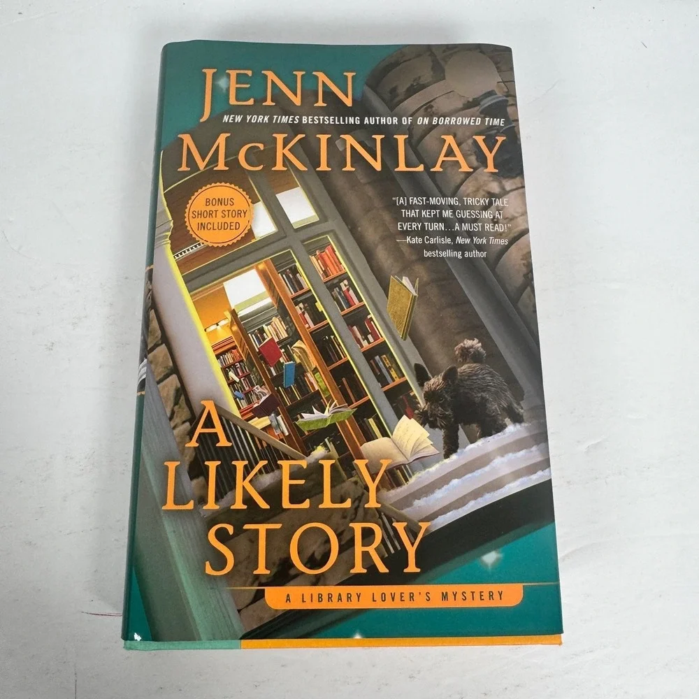 Jenn McKinlay Library Lover's Mystery 4 Hardcover Book Lot First Editions‎